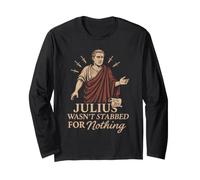 Histoire Romaine SPQR Jules César Idée Cadeau Latin Meme Manche Longue