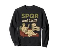 Histoire Romaine SPQR Jules César Idée Cadeau Latin Meme Sweatshirt
