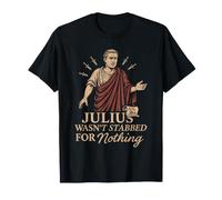 Histoire Romaine SPQR Jules César Idée Cadeau Latin Meme T-Shirt