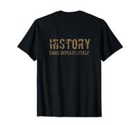 Histoire Sighs Repeats Itself Txt Messages Humour Drôle Citations T-Shirt