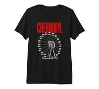 Histoire soviétique de Tchernobyl Pripyat Grande Roue T-Shirt Haut de Gamme