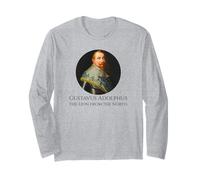 Histoire suédoise - Gustavus Adolphus - Roi de Suède Manche Longue