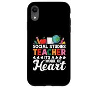 Histoire Teacher Squad A Work Professeur d'études sociales Coque pour iPhone XR