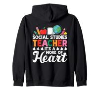 Histoire Teacher Squad A Work Professeur d'études sociales Sweat à Capuche
