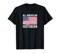 Histoire Vieilli 4 Juillet Tous Les Drapeaux américains USA T-Shirt Graphique avec Valeur