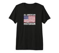 Histoire Vieilli 4 Juillet Tous Les Drapeaux américains USA T-Shirt Haut de Gamme