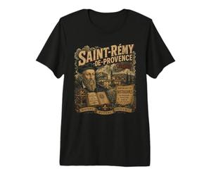 Histoire Vintage de Saint-Rémy-de-Provence France T-Shirt Haut de Gamme