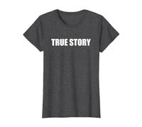 Histoire Vraie T-Shirt, Femme, Chiné Foncé, S