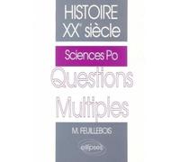 Histoire Xxe Siècle - Questions Multiples, Sciences Po