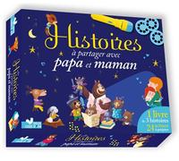 Histoires à partager avec papa et maman - coffret avec lampe - Collectif - Deux Coqs D'or - Boîte ou accessoire - Contes et légendes jeunesse