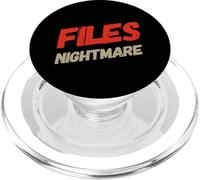 Histoires de cauchemars drôles de Personnes Texte drôle de fichiers Cauchemar PopSockets PopGrip pour MagSafe