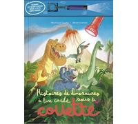 Histoires de dinosaures à lire caché sous la couette - Véronique Cauchy - Fleurus - cartonné - Contes et légendes jeunesse