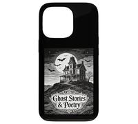 Histoires de fantômes et poésie Maison hantée Chauve-Souris Gothique poète Coque pour iPhone 13 Pro