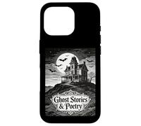 Histoires de fantômes et poésie Maison hantée Chauve-Souris Gothique poète Coque pour iPhone 16 Pro