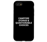 Histoires de Feux de Camp et Choix douteux Amusant en Plein air Coque pour iPhone SE (2020) / 7/8