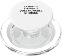 Histoires de Feux de Camp et Choix douteux pour s'amuser en Plein air PopSockets PopGrip pour MagSafe