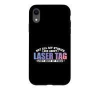 Histoires de Laser Tag Coque pour iPhone XR