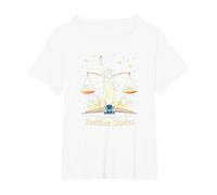 Histoires de liberté, de Justice et de Coucher T-Shirt, Femme Grandes Tailles, Blanc, 1X
