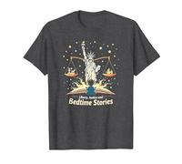 Histoires de liberté, de Justice et de Coucher T-Shirt, Homme, Chiné Foncé, 3XL