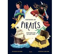 Histoires de pirates - Aventures sur les sept mers - George Ermos - Kimane - relié - Document jeunesse