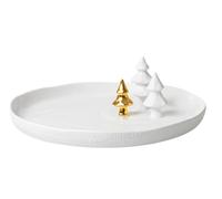 Histoires de porcelaine Assiette Sapins Roues - 4045289885609