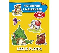 Histoires de potins de la forêt avec autocollants - Anna Wisniewska (Bücher mit Aufklebern auf Polnisch)