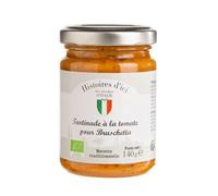 HISTOIRES D'ICI ITALIE-Bruschetta bio à la tomate et au fromage Histiciit - 140 g