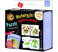 Histoires du premier poteau Puzzle + Livre Anna Podgórska (Buch auf Polnisch)