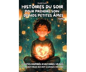 Histoires du soir pour prendre soin de nos petites âmes • de 8 à 14 ans • Des histoires vraies de héros qui ont changé les choses • Un livre qui fait du bien •