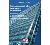 Histoires manageriales pays en transition - MA éditions - Ma Editions - broché - Essai