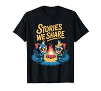 Histoires Que Nous partageons avec Campfire Reading Design T-Shirt