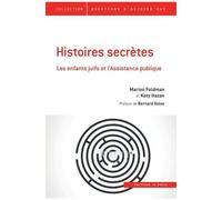 Histoires Secrètes - Les Enfants Juifs Et L'assistance Publique