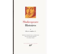 Histoires - William Shakespeare - Gallimard - relié - Anthologie
