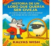 HISTORIA DE UN LOBO QUE QUERIA SER OVEJA: un cuento ilustrado sobre la amistad y el coraje de ser uno mismo