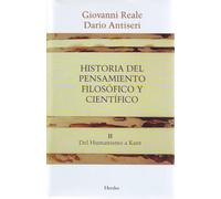 Historia Del Pensamiento Filosófico Y Científico Ii - [Livre en VO] Reale, Giovanni, Antiseri, Dario (Auteur)