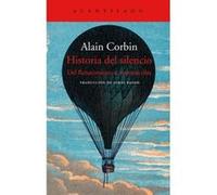 Historia Del Silencio - [Livre en VO] Corbin, Alain (Auteur)