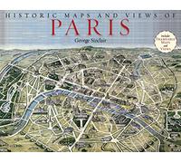 Historic Maps and Views of Paris: 24 Frameable Maps