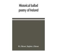 Historical Ballad Poetry Of Ireland