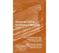 Historical-Critical Dictionary Of Marxism