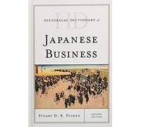 Historical Dictionary Of Japanese Business