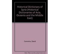 Historical Dictionary of Syria