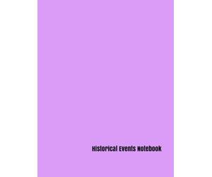 Historical Events Notebook: Unveiling America's Past through Intriguing Incidents and Turning Points