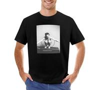 Historical Hipsters - Franz Boas T-Shirt Summer Top Animal Print Shirt Vintage T Shirt Mens Graphic T-Shirts Black L