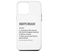 Historien Définition du travail personnalisé Historien drôle Coque pour iPhone 12 Pro Max