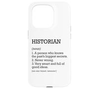 Historien Définition du travail personnalisé Historien drôle Coque pour iPhone 15 Pro