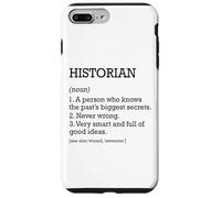 Historien Définition du travail personnalisé Historien drôle Coque pour iPhone 7 Plus/8 Plus