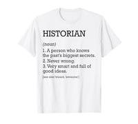 Historien Définition du travail personnalisé Historien drôle T-Shirt
