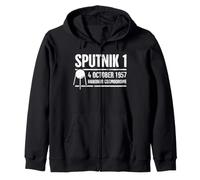 Historien - Histoire Mondiale/Union soviétique et Spoutnik Communiste Sweat à Capuche