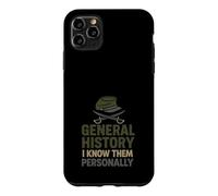 Historien Militaire Recherche sur Le Champ de Bataille Stratégie de Guerre Nerd Coque pour iPhone 11 Pro Max