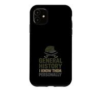 Historien Militaire Recherche sur Le Champ de Bataille Stratégie de Guerre Nerd Coque pour iPhone 11